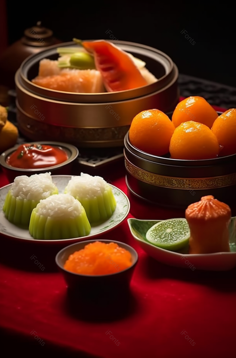 春节系列点心和水果静物,高清,摄影图,摄影图片,图片大全,摄影图免费下载